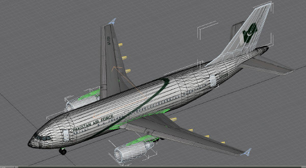 maya airbus a310 a310-300 air force - Airbus A310-300 by mskhan1991